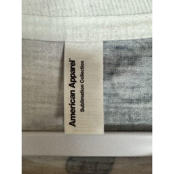 American Apparel French Bulldog Puppy Print Graphic Tee Sz S Kawaii Streetwear - Picture 4 of 5